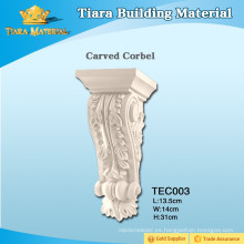 Corbels decorativos de la PU del precio bajo de la alta calidad para el diseño interior